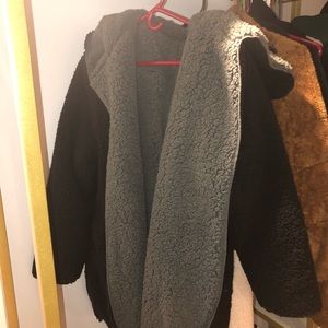 Urban outfitters fuzzy jacket